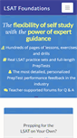 Mobile Screenshot of lsatfoundations.com