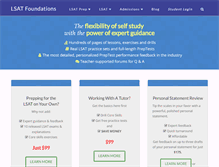 Tablet Screenshot of lsatfoundations.com